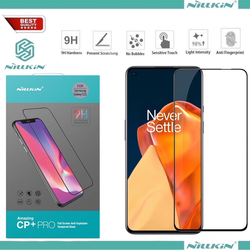 Nillkin Cp + Pro serijos ekrano grūdintas stiklas (telefonui Oneplus 9) Nillkin Cp + Pro serijos ekrano grūdintas stiklas (telefonui Oneplus 9)